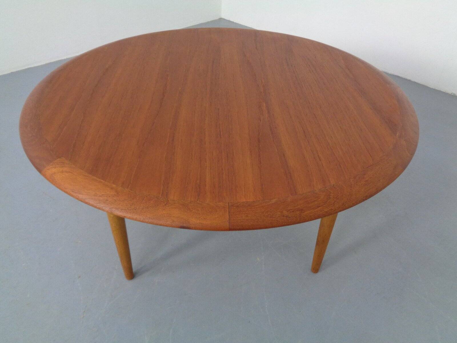 Teak Coffee Table by Johannes Andersen for CFC Silkeborg, Denmark, 1960s