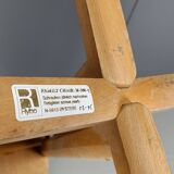 Paire de chaises ergonomiques en contreplaqué par Rybo, 1970