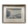 Watercolour painting early 20th century Paris Bridge Seine River signed J. M. Nicolle