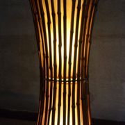 Bamboo floor lamp, 1960s