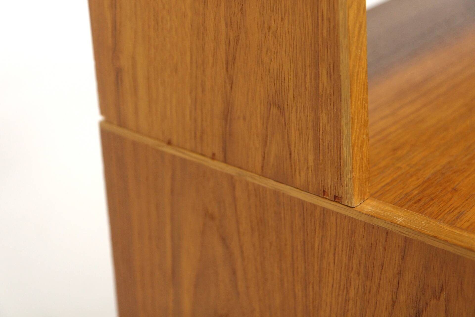 Scandinavian teak and oak secretary, Sweden, 1960