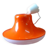 Orange pendant light