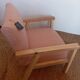 Fauteuil scandinave enfant artisanal