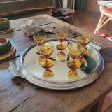 5 liqueur glasses, Porto, vintage 60s