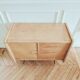 Low buffet/renovated vintage sideboard, Scandinavian style, 1950s-60s