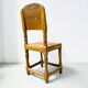 Chaise ancienne suédoise de style gustavien en pin du XVIIIe siècle
