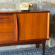 Vintage Scandinavian teak sideboard, 1960.