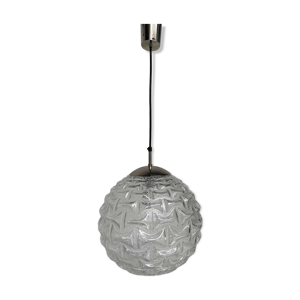 Suspension globe en verre Doria