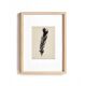 Acrylic painting on black feather paper signed Eawy.