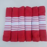 6 serviettes de table basque euskadi