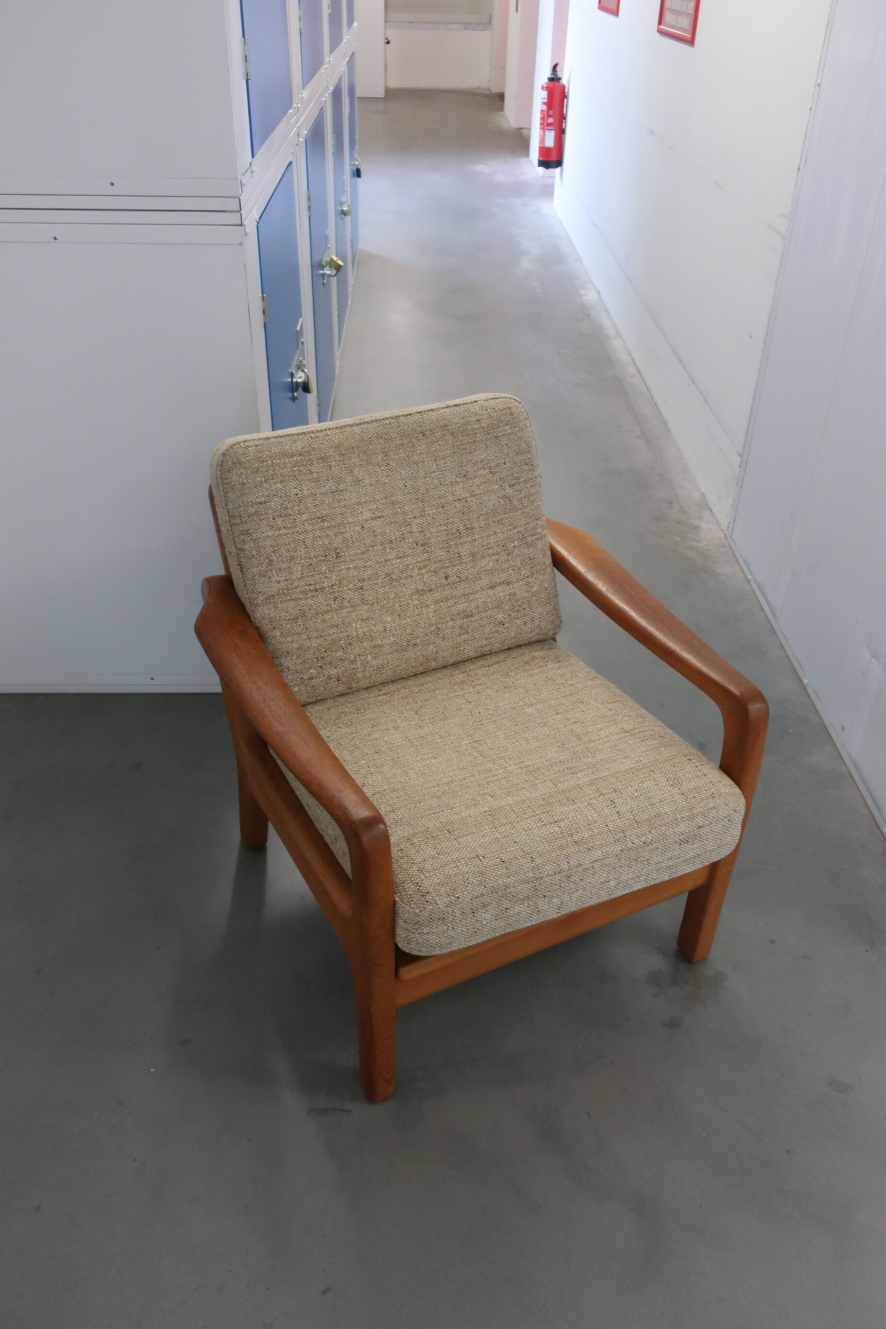 Pair of danish armchairs from the 60s in teak