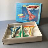 Lot of 3 “Aeroflot” CCCP Soviet toy tin planes with original box