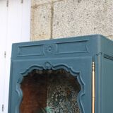 Renovated antique display cabinet
