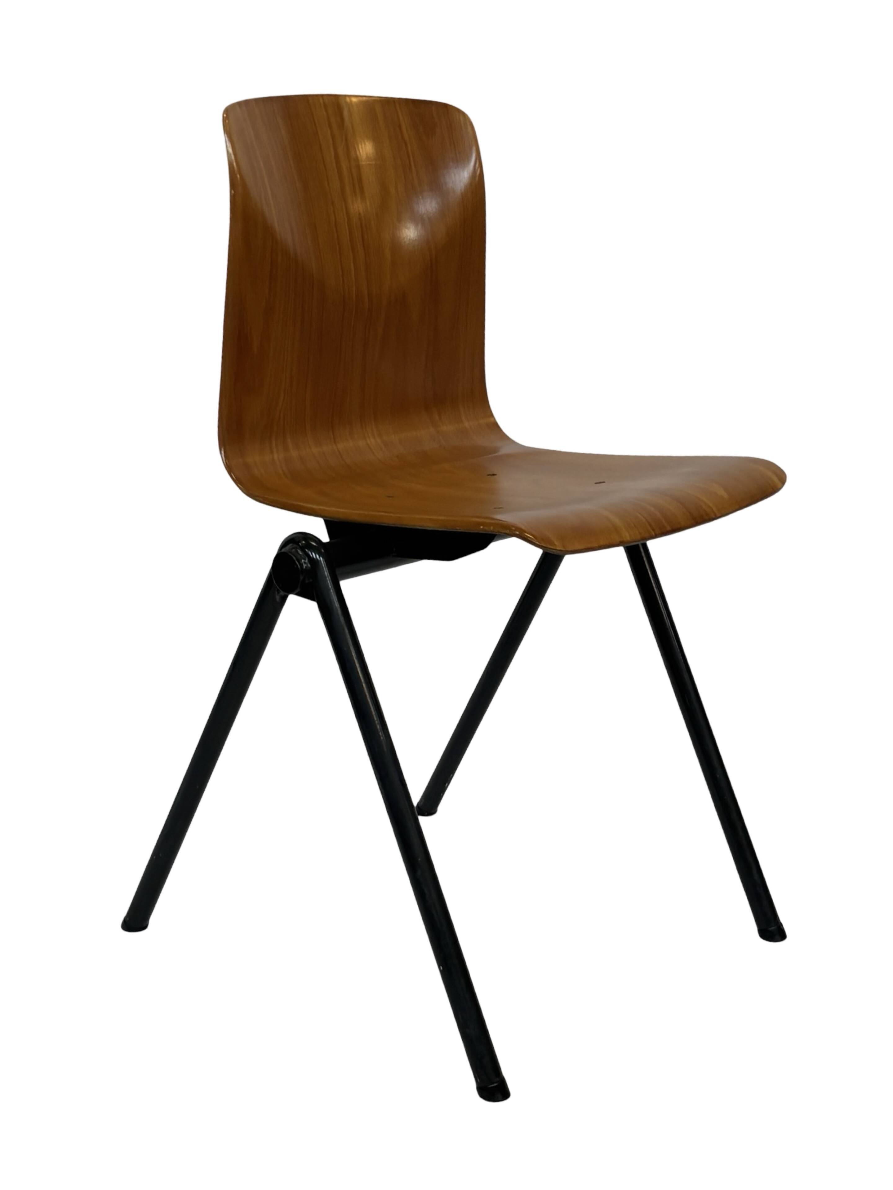 Vintage Chair Galvanitas Pagholz school chair design Dutch design