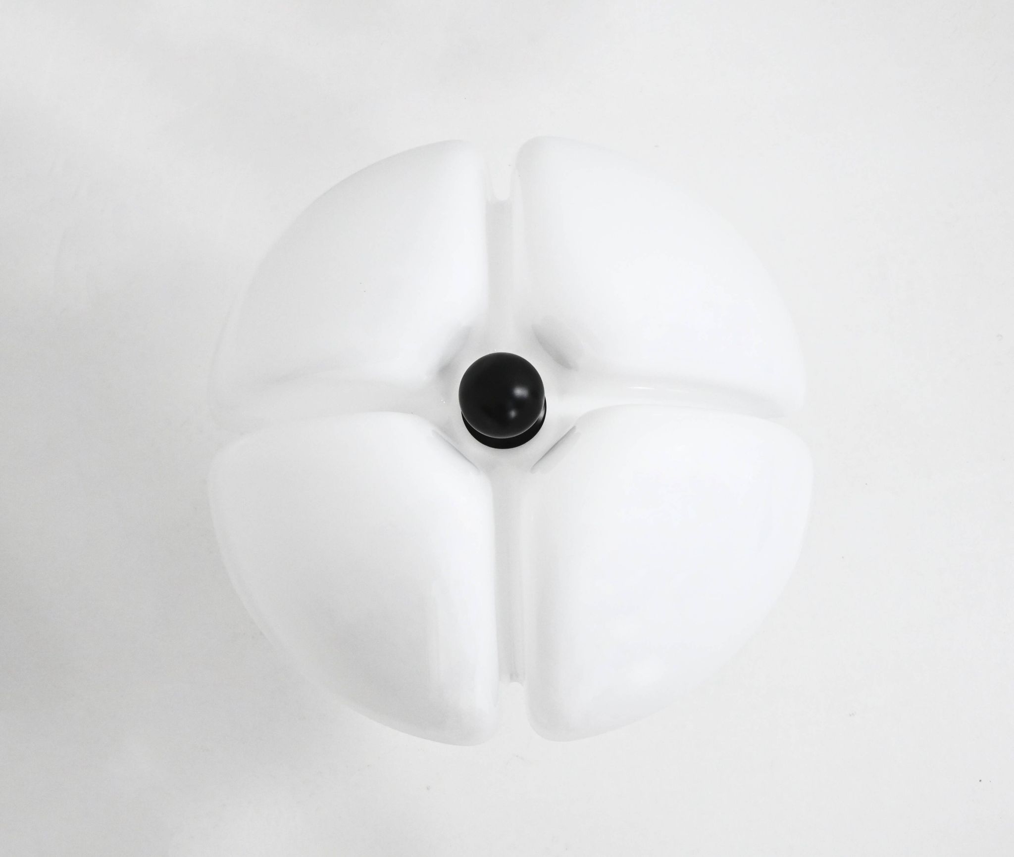 Lampe de table « Pipistrello » noire de Gae Aulenti pour Martinell