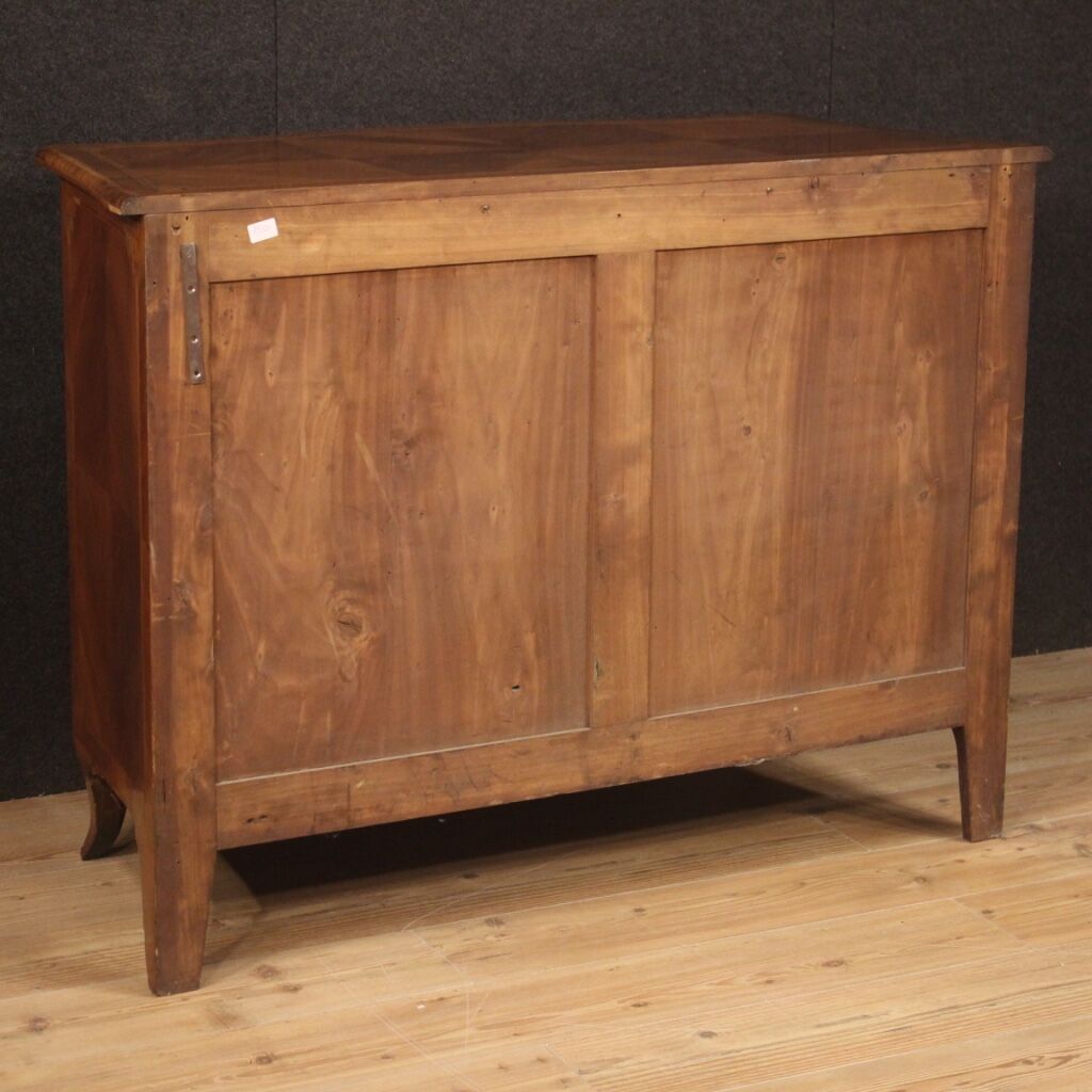 Italian inlaid commode in Louis XV style from 20th century