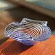 Empty pocket - blue/white - murano glass
