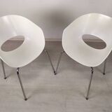 Paire de fauteuils sintesi orbite large