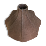 Lampshade in brown fabric