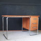 Tubular desk and bauhaus chair circa 1930