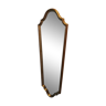 Long gilded mirror Louis XV style, 95x35 cm