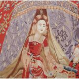 Chinese tapestry "La Dame a la Licorne" 20th century