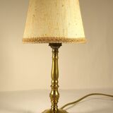Golden brass lamp