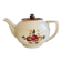 Vintage pouring teapot in Longchamp earthenware, Agen model.