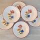 Hollow earthenware plates from Saint Amand Ceranord Vintage Maïté Model