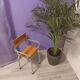 Fauteuil d'école enfant vintage années 50