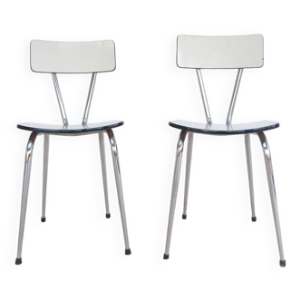 Pair of Formica chairs