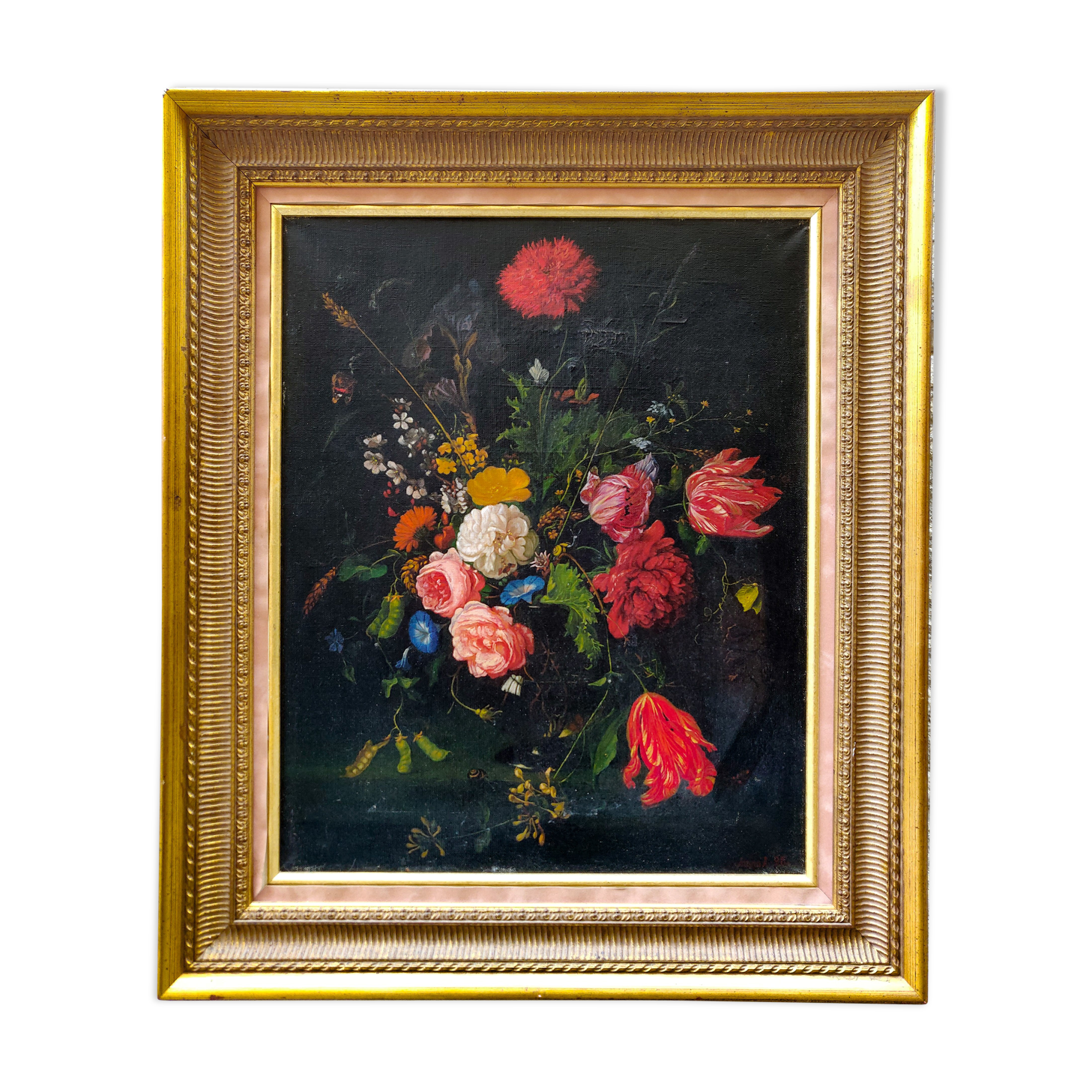 Painting Russian Dead Nature Oil by Azyma 98