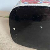 Old lacquered papier-mâché jewelry box