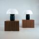 Elio Martinelli 625 mushroom table lamp by Martinelli Luce, Italy, 1960s, 2 available