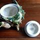 Théière individuelle en forme de coquillage en céramique