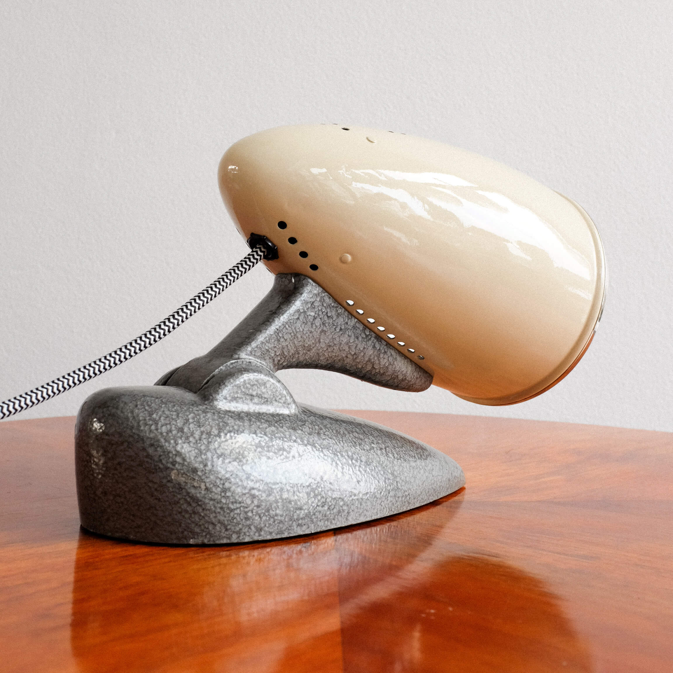 Industial czechoslovak prema table lamp, 1970s