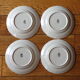 4 dessert plates Lunéville Kg street lamp