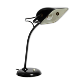 Lampe de table industrielle en métal Kaiser Idell modèle 6581, années 1940