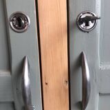 Verdigris two-door wardrobe