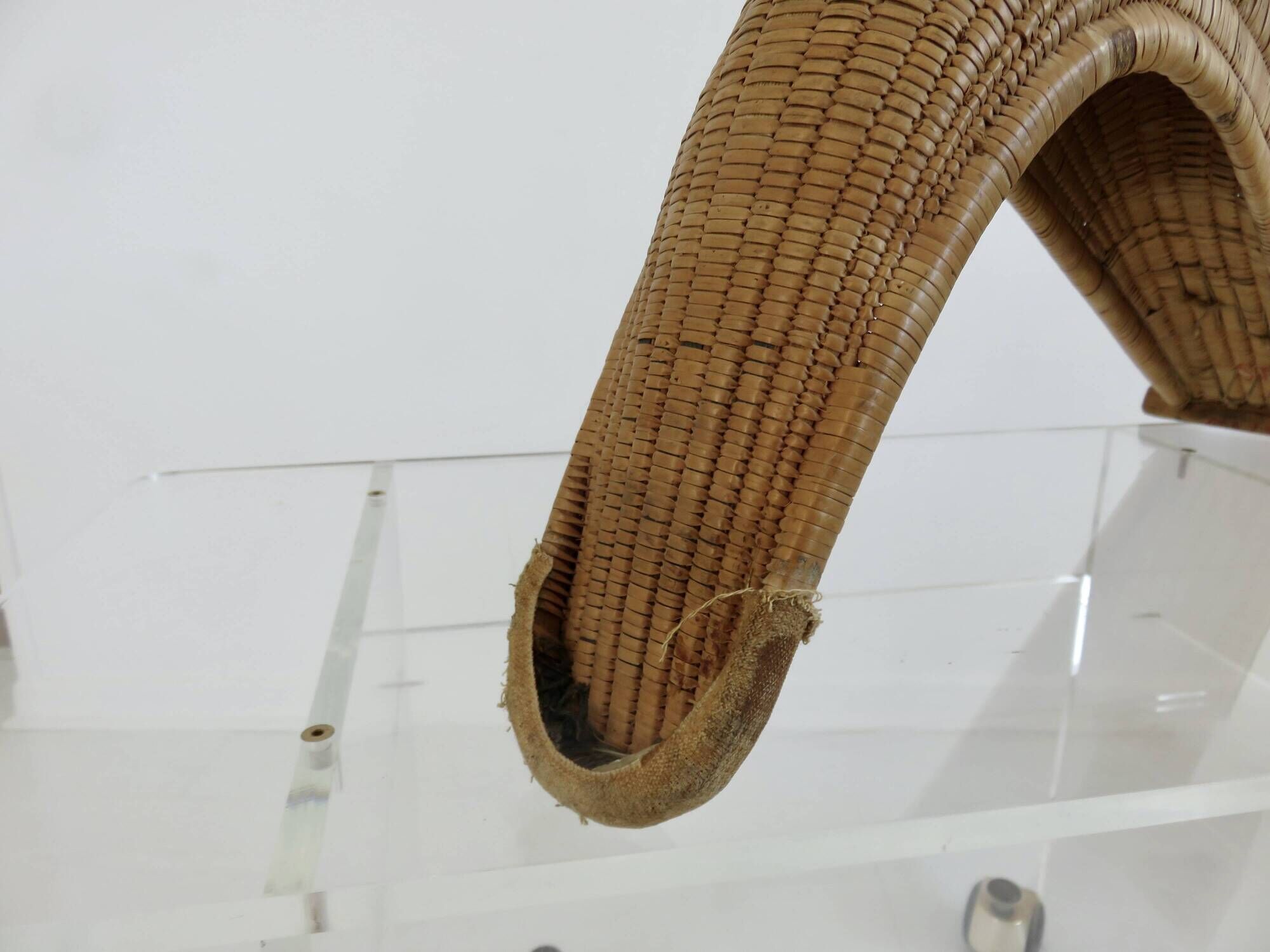 Old chistera, large glove, 62cm, Basque Country, cesta punta, jai alai