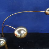 Lamppost thrush golden metal