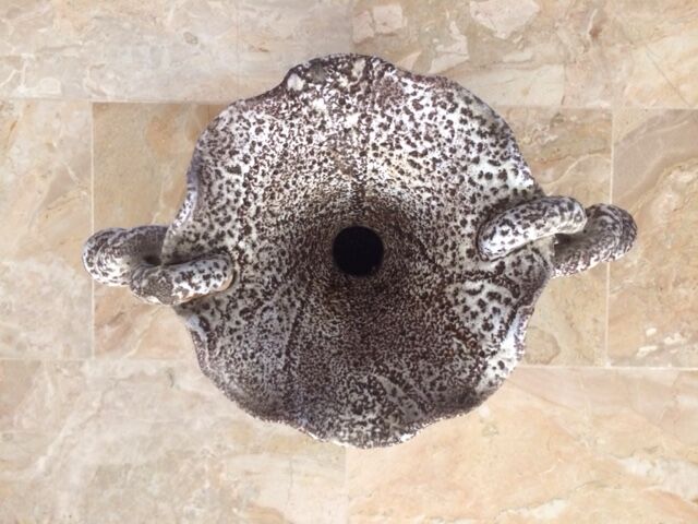 Vase Vallauris Marius Giuge "fat lava" 1960