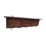 Old coat rack, 7 hooks