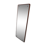 Small Danish Teak Mirror from Jansen Spejle, 1960s