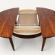 Table de repas extensible en teck, années 1960