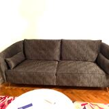 Grey sofa 3 places Kare Design