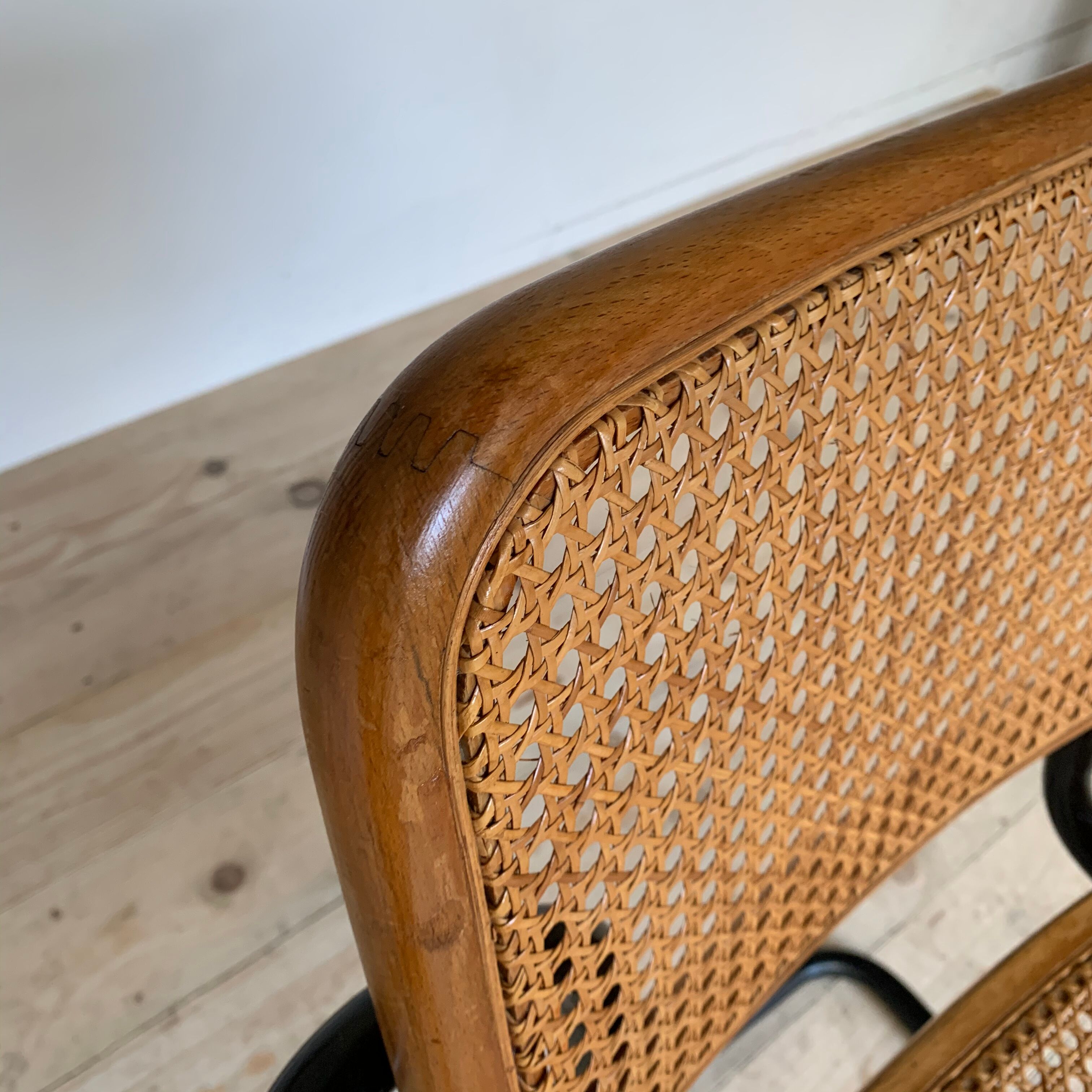 Marcel Breuer S64 vintage chair with armrest