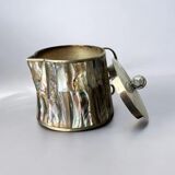 Abalone shell & alpaca jar, Mexico, 1970s