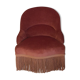 Pink velvet Armchair