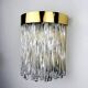 Cascade wall light by Venini, Murano glass, Italy, 1970